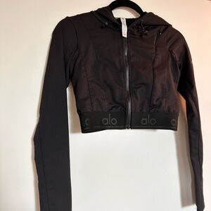 Alo Yoga Leggings and Jacket Workout Set